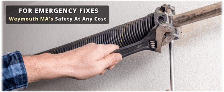 Broken Garage Door Spring Weymouth MA